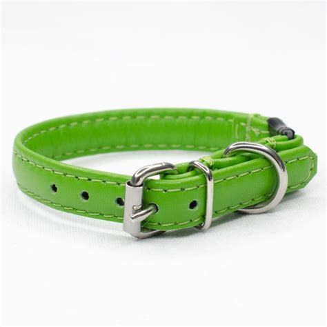 green kitten collar|dark green cat collar.